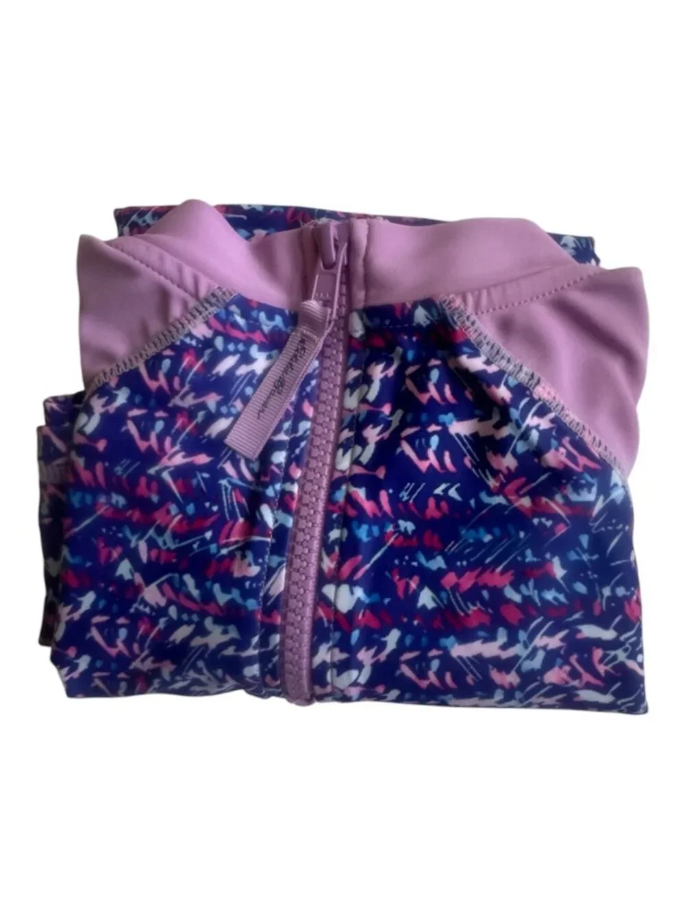 Eddie Bauer Zip RASH GUARD Girl's Medium